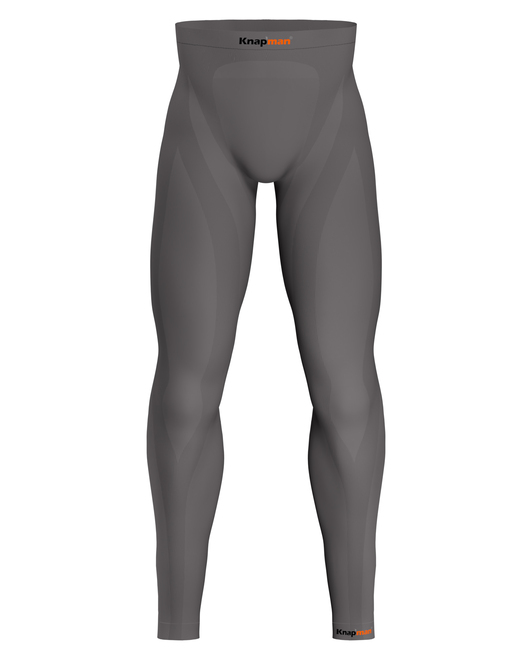 Knap'man Zoned Compression Pants Long 45% grijs