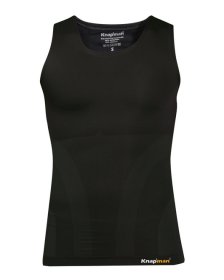 Knapman Compressie TankTop zwart