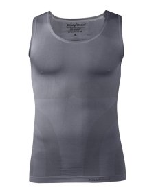 Knapman Compressie TankTop grijs